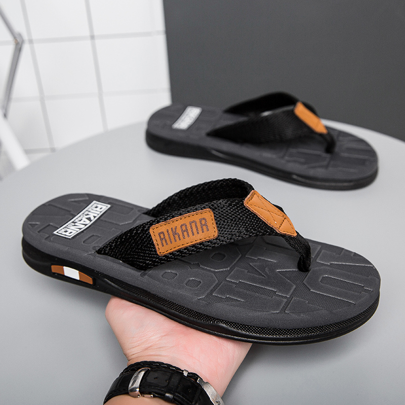 RIKANA trendy brand men's flip - Streetwear Brand For Men 评论和价格