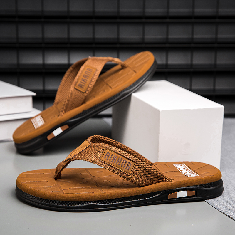 RIKANA trendy brand men's flip - Streetwear Brand For Men 评论和价格