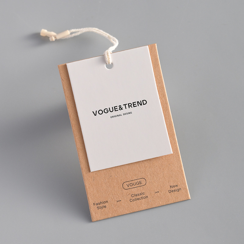 Custom Vintage Kraft Paper Han - Streetwear Brand Tags 评论和价格