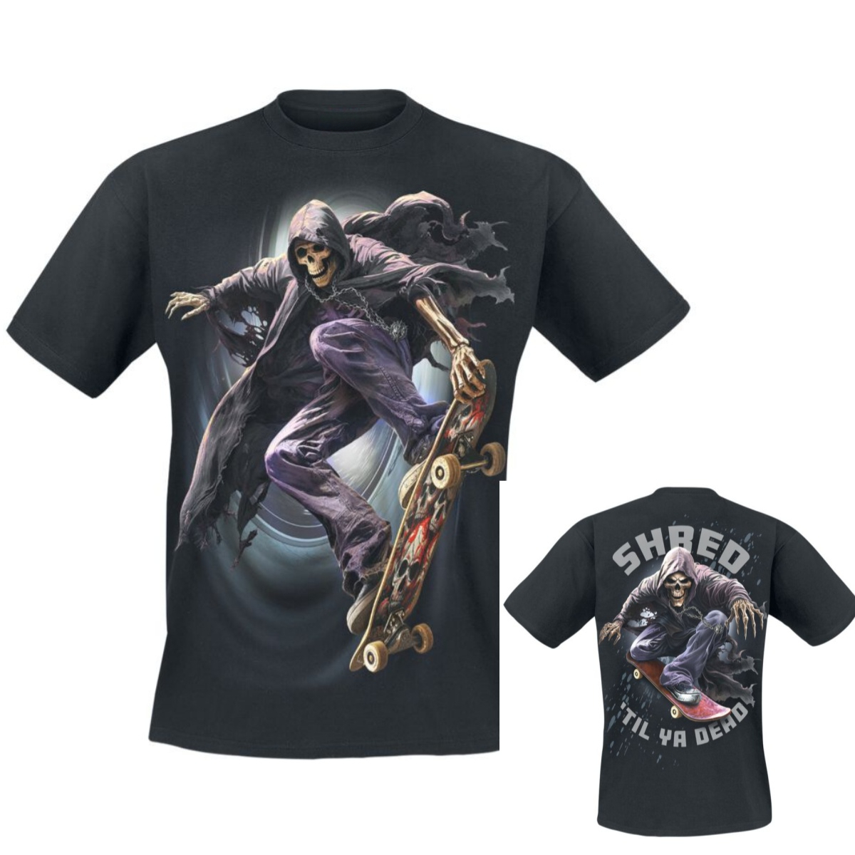 Riff Burner Dark Gothic Spiral - Streetwear Brand Graphics 评论和价格