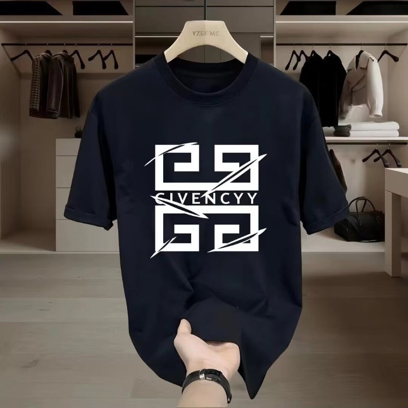 2026Men's GIVENCY Brand Logo P - Streetwear Brand Tees 评论和价格